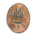 Shoulder belt plate, officer, Western Regiment Glamorganshire Local Militia, 1808-1816