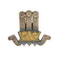 Pugri badge, 14th Prince of Wales's Own Ferozepore Sikhs, 1906-1910