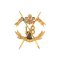 Cap badge, 18th Prince of Wales's Own Tiwana Lancers, 1906-1910