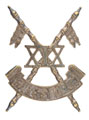 Sabretache badge, 19th Regiment of Bengal Lancers, pre-1901