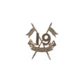 Collar badge, officer, 19th Lancers (Fane's Horse), 1903-1922