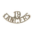 Shoulder title, 19th Lancers (Fane's Horse), 1903-1922