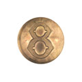 Button, 8th Punjab Regiment, 1922-1947