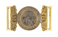 Waistbelt clasp, officer, St Lucia Local Forces, 1880 (c)