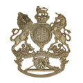Helmet plate, other ranks, for 1878 Pattern helmet, Hampshire Artillery Volunteers,1878-1902