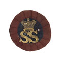 Cap badge, Private B H Hodgson, 21st Battalion, 81st Company, 3rd County of London Imperial Yeomanry (Sharpshooters), 1901 (c)