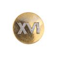 Officer's button, 16th Regiment of Bombay Infantry, 1885-1901