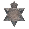 Helmet badge, 73rd Carnatic Infantry, 1903-1922