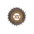 Collar badge, 15th Madras Infantry, 1885-1903