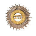 Pugri badge, 75th Carnatic Infantry, 1903-1922