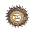 Collar badge, 75th Carnatic Infantry, 1903-1922