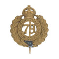Pugri badge, 79th Carnatic Infantry, 1903-1922