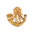 Collar badge, 83rd Wallajahbad Light Infantry, 1903-1922