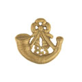 Collar badge, 83rd Wallajahbad Light Infantry, 1903-1922