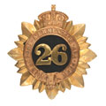 Pugri badge, 26th Regiment of Madras Infantry, pre-1901