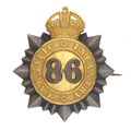 Pugri badge, 86th Carnatic Infantry, 1903-1922