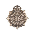 Cap badge, 86th Carnatic Infantry, 1903-1922
