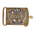 Waistbelt clasp, 26th Madras Native Infantry, pre-1855