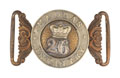 Waistbelt clasp, 26th Regiment of Madras Native Infantry, 1885-1901