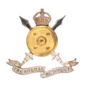 Cap badge, officer, the Madras Regiment, 1945-1950