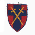 Formation badge, Headquarters 21st Army Group, Brigadier Dame Jean Rivett Drake, Director of the Women's Royal Army Corps, 1943 (c)