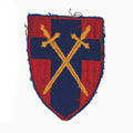 Formation badge, Headquarters 21st Army Group, Brigadier Dame Jean Rivett Drake, Director of the Women's Royal Army Corps, 1943 (c)