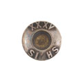 Cap badge button, 35th (Sikh) Regiment of Bengal Infantry, 1887-1922