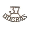 Shoulder title, officer, 37th Dogras, 1903-1922