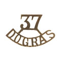 Shoulder title, 37th Dogras, 1903-1922