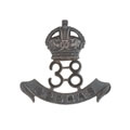Officer's cap badge, 38th Dogras, 1903-1922