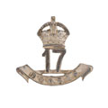 Officer's cap badge, 17th Dogra Regiment, 1922-1947