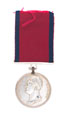 Waterloo Medal awarded to Assistant Commandant Thomas Benton, Field Train Department, 1815