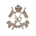 Collar badge, 27th Light Cavalry, 1903-1922