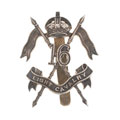 Cap badge, 16th Light Cavalry, 1922-1947