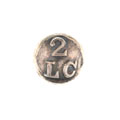 Button, 2nd Regiment of Madras Light Cavalry, 1830 (c)