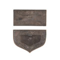 Belt slide and tip, 17th Cavalry, 1903-1922