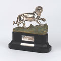 Statuette of a Bengal tiger, 104th Bengal Fusiliers, 1881