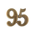 Shoulder title, 95th Russell's Infantry, 1903 (c)