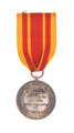 Silver Hong Kong Plague Medal 1894, Private H Childs, King's (Shropshire Light Infantry)