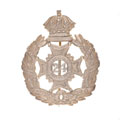 Pugri badge, 24th (The Duchess of Connaught's Own Baluchistan) Regiment of Bombay Infantry 1895-190, 1898-1903