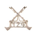 Cap badge, 124th Duchess of Connaught's Own Baluchistan Infantry, 1903-1922