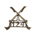 Cap badge, 124th Duchess of Connaught's Own Baluchistan Infantry, 1903-1922