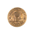 Button, other ranks, 126th Baluchistan Infantry, 1903-1922