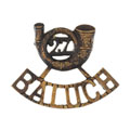Shoulder title, 27th Baluch Light Infantry, 1901-1903