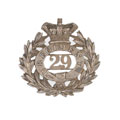 Pouch badge, 29th Regiment of Madras Infantry, pre-1893
