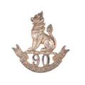 Officer's cap badge, 90th Punjabis, 1903-1922