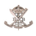 Pugri badge, 31st Regiment (6th Burma Battalion) of Madras (Light) Infantry, 1892-1901