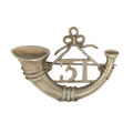 Pugri badge, 31st (Trichinopoly) Regiment of Madras Light Infantry, 1885-1892