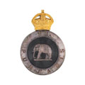 Cap badge, 92nd Punjabis, 1903-1922