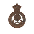 Cap badge, 33rd Regiment (3rd Burma Battalion) of Madras Infantry, 1890-1901